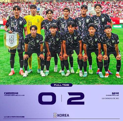 한국 U-19 축구대표팀 선수들. /대한축구협회 제공