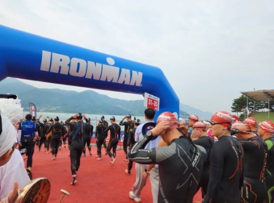 고성군, 2024 아이언맨 70.3 고성(철인3종 대회) 개최