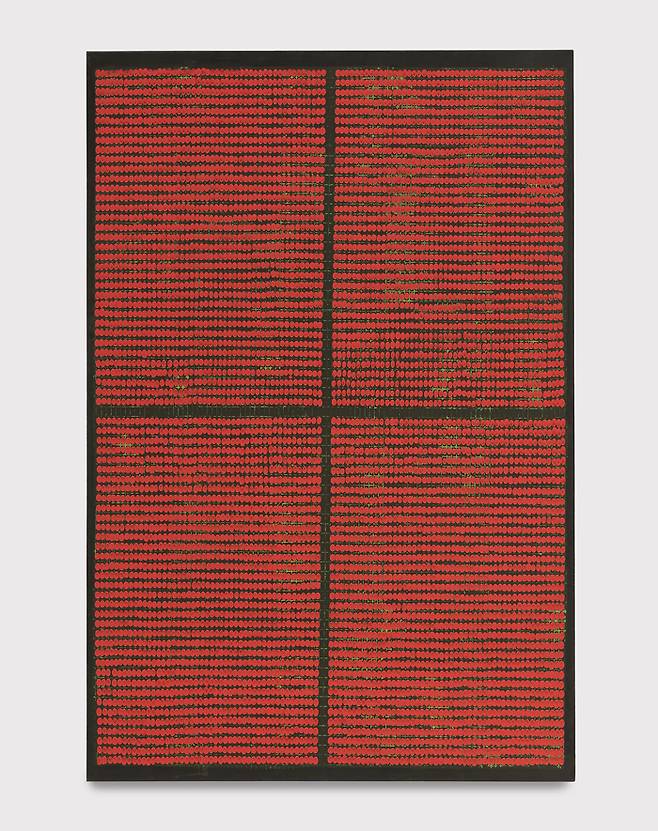 김기린 ‘안과 밖’(1986, 캔버스에 유채, 195×130㎝). 갤러리현대