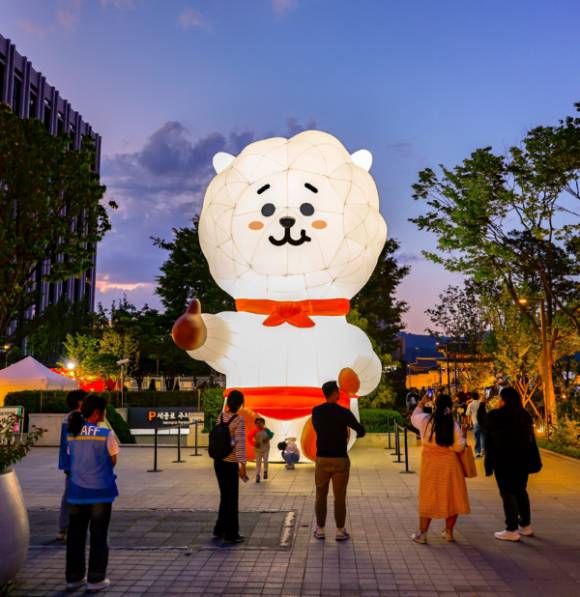 5월29일 시작된 'K-푸드 페스티벌 넉넉'에 깜짝 등장한 RJ ⓒIPX 제공