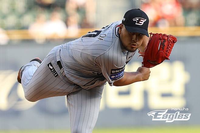 ▲ 한화 이글스 선발투수 하이메 바리아 ⓒ 한화 이글스