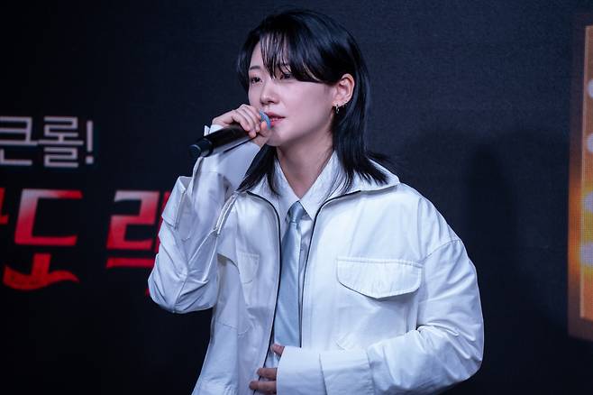 Yunmin of Touched poses for a picture during the press conference held in Mapo-gu, Seoul, Wednesday. (Hwang Yun-ha/The Korea Herald)
