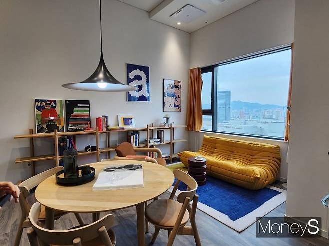 '에피소드 용산 241' 내 전용면적 40.69㎡ 알파룸 전경. /사진=정영희 머니S 기자