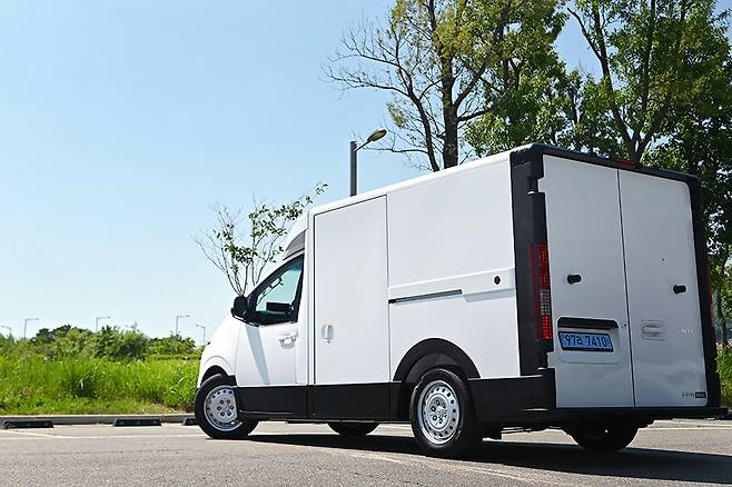 현대 ST1 카고 냉동. 김학수 기자