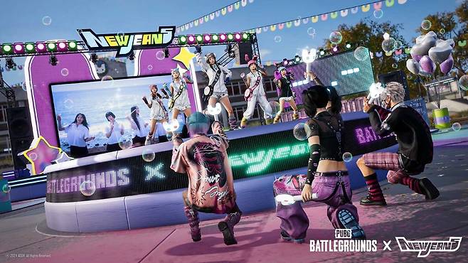 PUBG·뉴진스 [크래프톤 제공. 재판매 및 DB 금지]