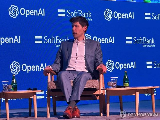 샘 올트먼 오픈AI CEO [연합뉴스 자료사진. 재판매 및 DB 금지]