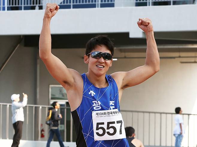 한국 남자 육상 대표팀 김국영