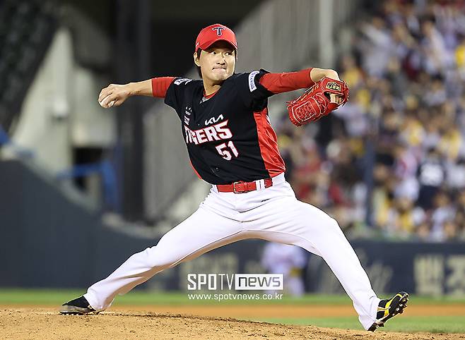 ▲ 시즌 초반 위기를 이겨내고 최근 다시 순항 궤도에 오른 KIA 셋업맨 전상현. ⓒ곽혜미 기자