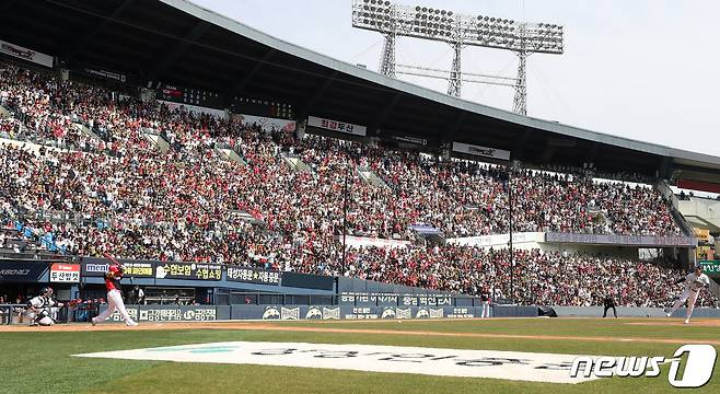 2024 KBO리그가 500만 관중을 돌파했다. /뉴스1 DB ⓒ News1 이승배 기자