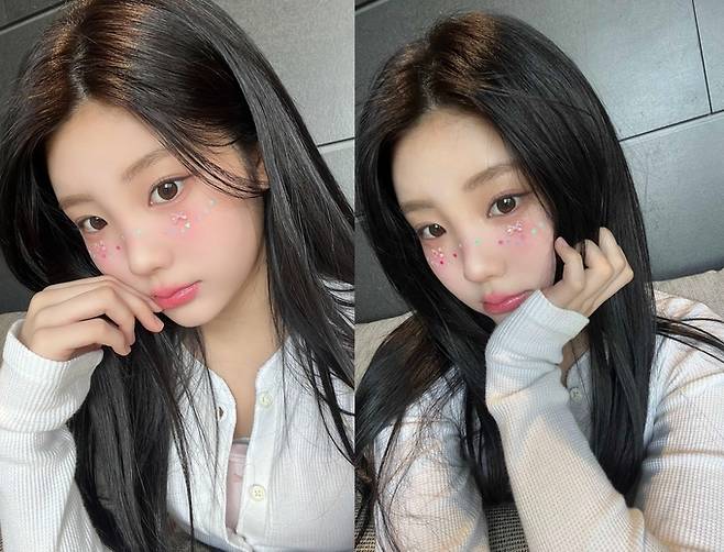 아일릿 원희. 공식 X 캡처