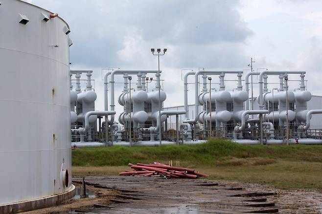 미국 텍사스 프리포트의 전략 석유 비축기지 /사진=Reuters