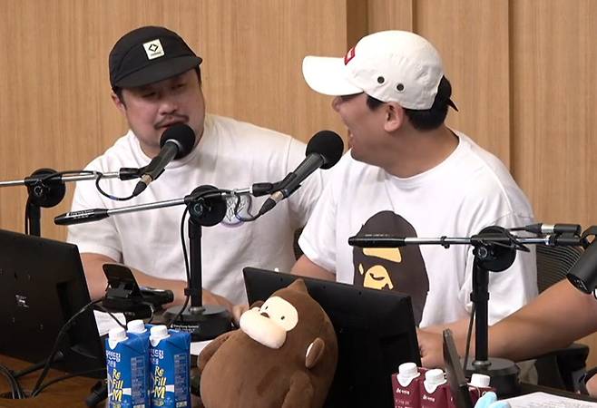 왼쪽부터 강재준 최성민/SBS 파워FM ‘두시탈출 컬투쇼’ 캡처