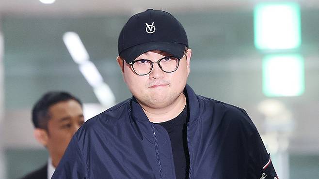 '음주 뺑소니' 혐의를 받는 트로트 가수 김호중. 연합뉴스