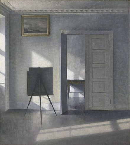 Interior with an Easel, Bredgade 25 (1912)