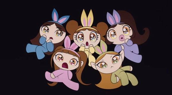 뉴진스의 신보 ‘Right now’ 뮤직비디오 장면.