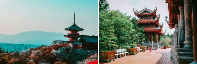 (좌) 일본 (우) 베트남 / 사진=pexels