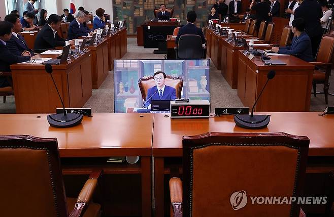 국회 문화체육관광위원회 (서울=연합뉴스) 신준희 기자 = 18일 국회에서 문화체육관광위원회 전체회의가 열리고 있다. 2024.6.18 hama@yna.co.kr