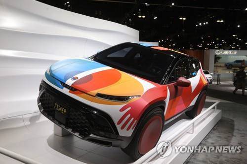 피스커의 '오션'. EPA=연합뉴스