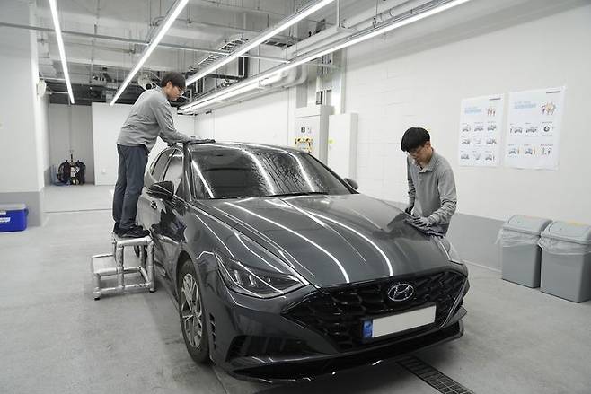 [사진=뉴시스] 한국동그라미파트너스가 운영하는 동그라미 세차장 (사진=한국앤컴퍼니그룹 제공) 2024.06.19 photo@newsis.com *재판매 및 DB 금지