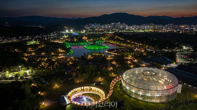 순천만국가정원야경/사진-순천시