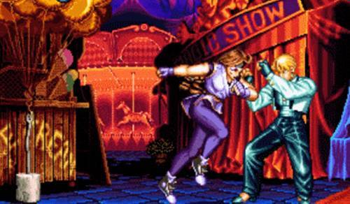 용호의권2 유리의 필살기 연속 발차기 기술