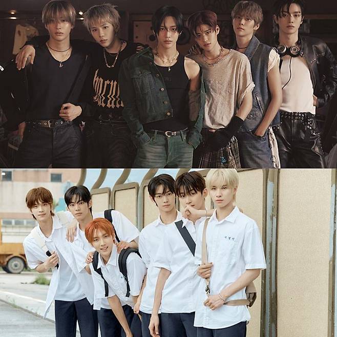 사진=SM엔터테인먼트, 플레디스 제공.