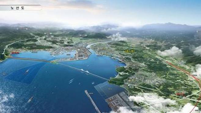 영일만대교 조감도 [경북도 제공]