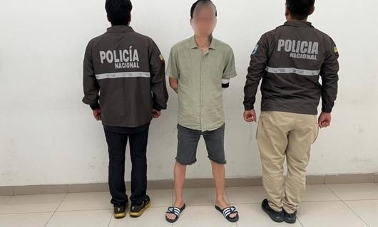 19일(현지시간) 에콰도르서 체포된 한국인 성범죄자. 사진=엑스트라,뉴스1