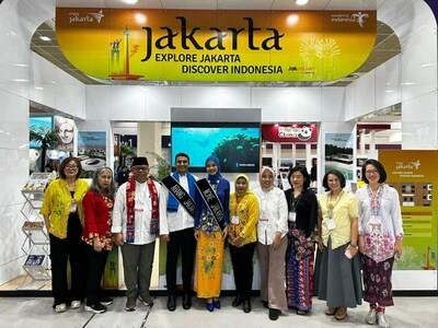 Jakarta Wins Best Booth Event Award at Seoul International Travel Fair 2024 (PRNewsfoto/The Jakarta Provincial Government)