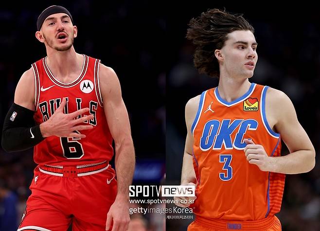 ▲ 알렉스 카루소와 조시 기디(왼쪽부터).