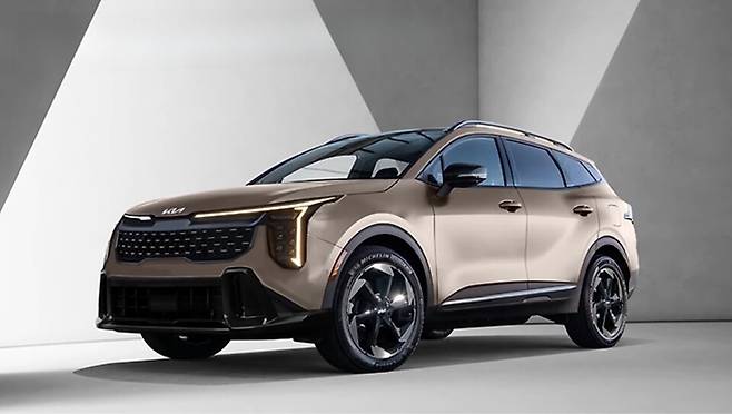 기아 '스포티지 페이스리프트' 예상도 (출처 : AUTOYA)