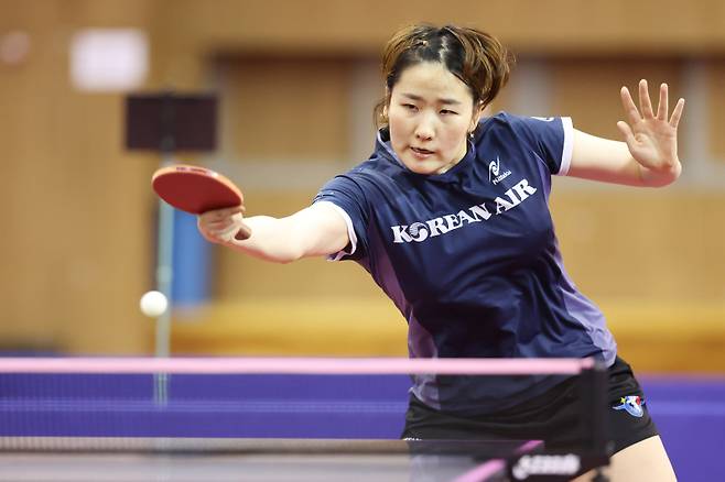 2024 파리 올림픽에 출전하는 중국계 귀화 선수 이은혜. 사진=대한탁구연맹