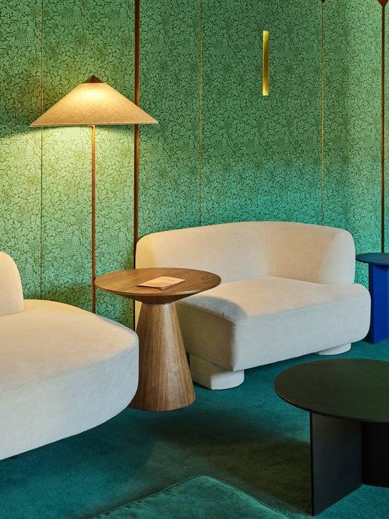 모자이크 가회 뤼미에르의 거실.