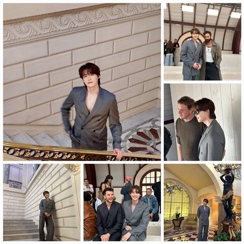 이종석이 프랑스 파리에서의 일정을 공유했다. 사진=이종석 SNS