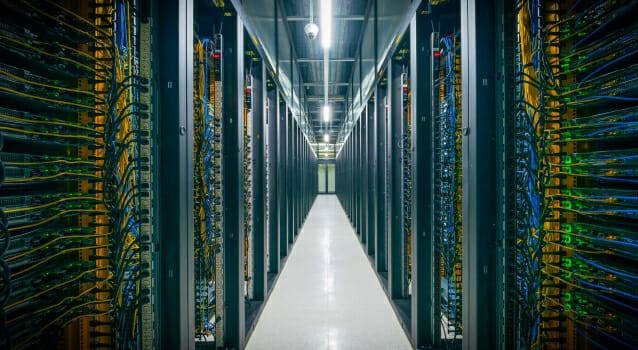 카카오 데이터센터 안산 전산동 3층 서버실 (사진=카카오)