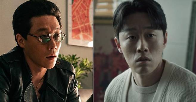 배우 이신기, 왼쪽부터 드라마 ‘최악의 악’ 서종렬, 드라마 ‘커넥션’ 한성훈 ⓒ 왼쪽부터 디즈니+ 제공, 출처=네이버 블로그 miracle9871