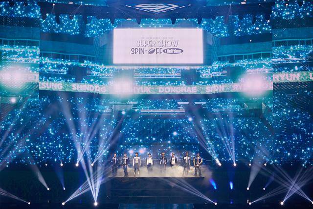 슈퍼주니어 멤버들이 멋진 공연을 선보였다. SM엔터테인먼트 제공