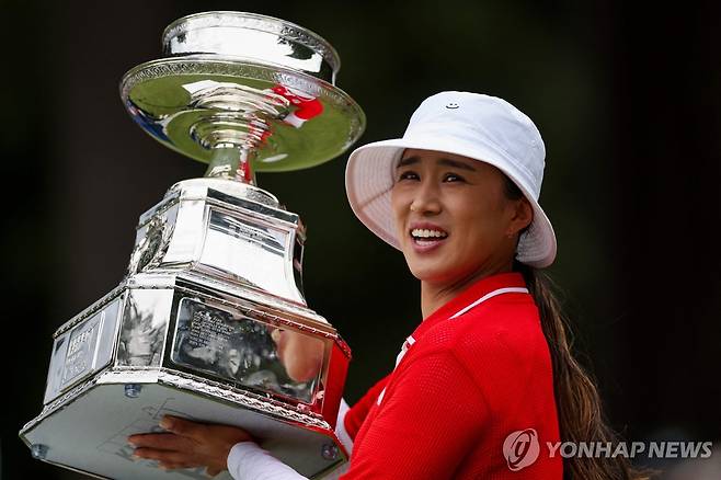 34세에 생애 첫 LPGA 메이저 제패하고 올림픽 출전을  예약한 양희영. [AFP/게티이미지=연합뉴스]