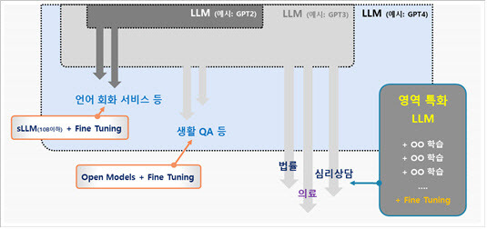 보건의료 특화 LLM 예시