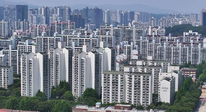 경기 성남시 분당구 일대 아파트 단지 모습. 사진은 기사와 무관함. [사진출처=연합뉴스]