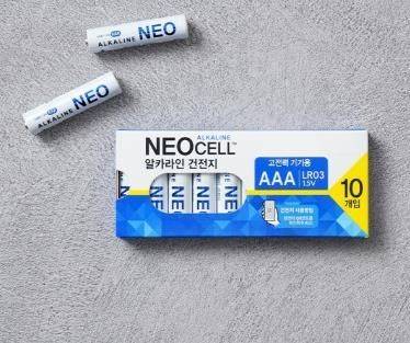 소비자원이 '가성비' 제품으로 뽑은 다이소 네오셀 건전지
[다이소 홈페이지 캡처, 연합뉴스]