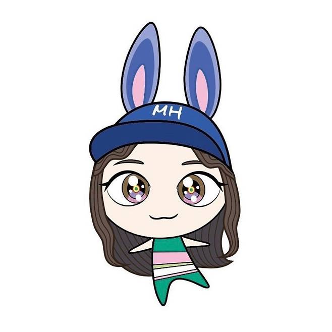 일본의 팝 아티스트 무라카미 다카시가 그린 민희진 어도어 대표 캐릭터. /인스타그램