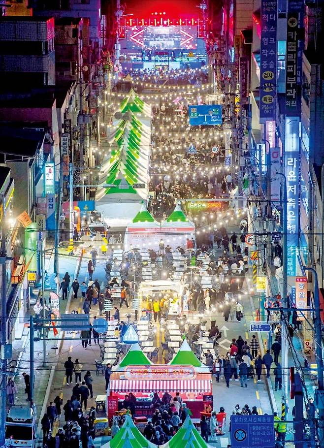 낭만 도시 구미의 대표 축제로 부상한 라면축제. /구미시 제공