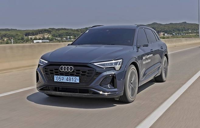 아우디 Q8 e트론 체험 행사 [사진제공=아우디]