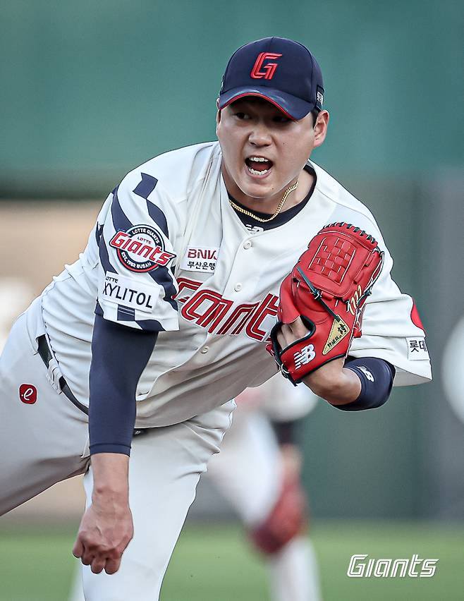 ▲ 나균안 ⓒ롯데 자이언츠