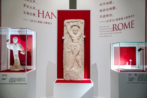 "Beauty Incarnation - Han and Roman Female Cultural Relics Exhibition" kicks off.