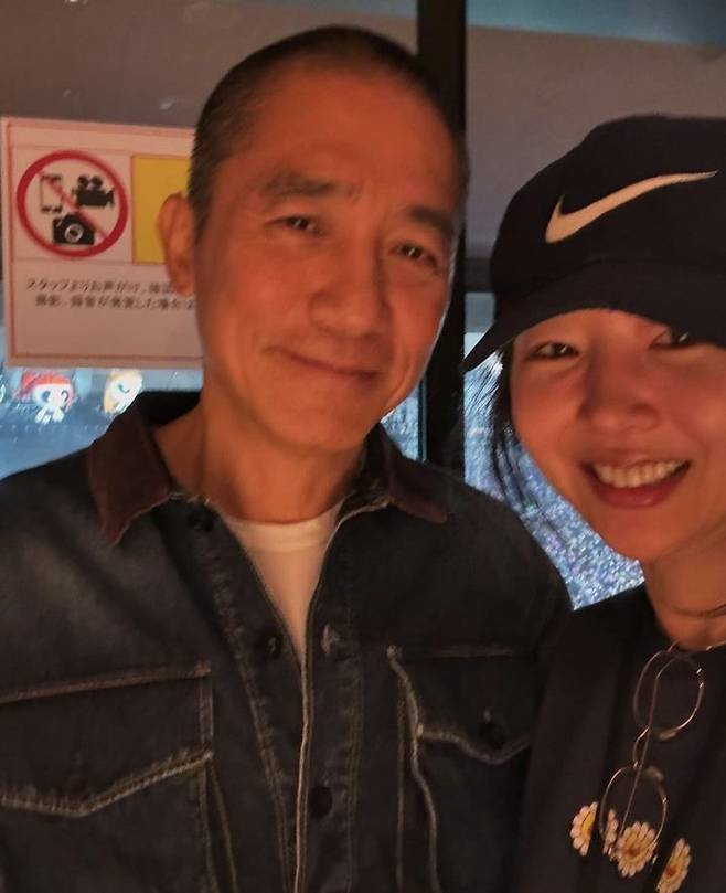 [서울=뉴시스] 양조위(왼쪽), 민희진. (사진=민희진 인스타그램 캡처) 2024.06.27. photo@newsis.com  *재판매 및 DB 금지