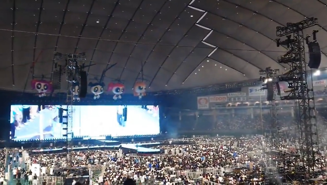 도쿄돔 내부 사진. 커뮤니티 캡처