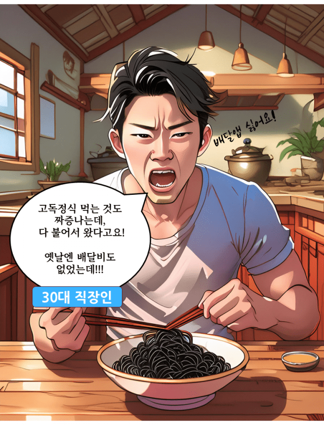 지디 코믹스_치킨게임 된 치킨배달 3/7
