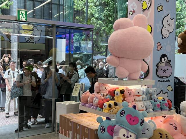 라인프렌즈 스퀘어 시부야 (사진=지디넷코리아)